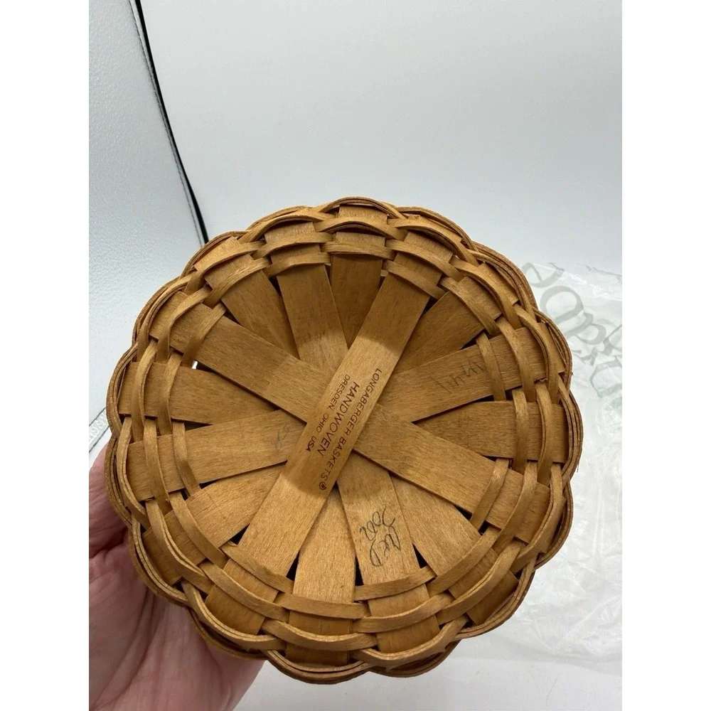 Longaberger‎ 2002 Saffron / Booking Basket 🧺🌼 – NEW
